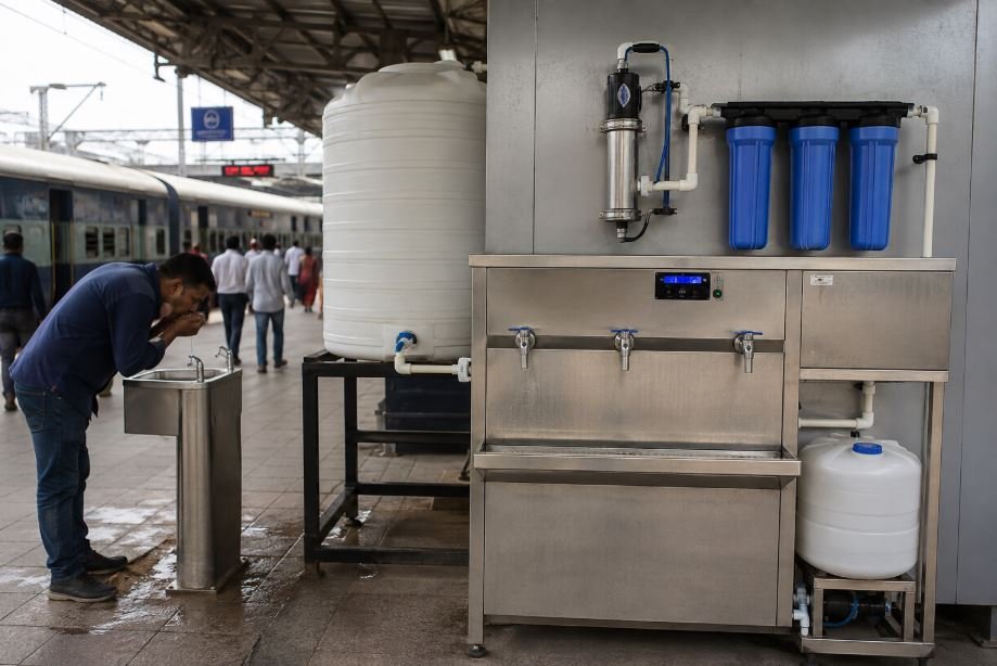 Indian Railways Plans Major Drinking Water Safety Upgrade at 20,000 Locations